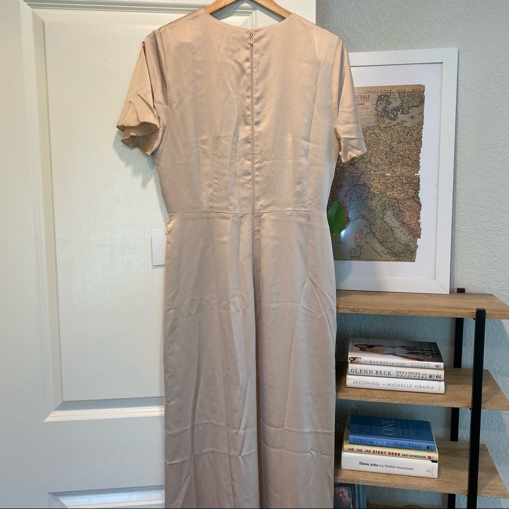 Show Me Your Mumu Rome Twist Gown Champagne - Picture 9 of 10